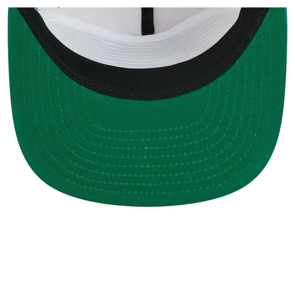 Jacksonville Jaguars New Era Athletic Golfer Snapback Hat Stone/Teal | NFL