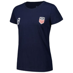 Weston McKennie USMNT Women's Name & Number T-Shirt Navy - FIFA World CUP
