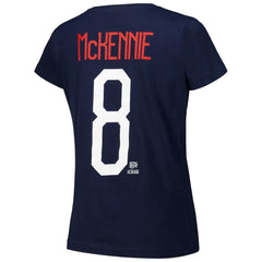 Weston McKennie USMNT Women's Name & Number T-Shirt Navy - FIFA World CUP