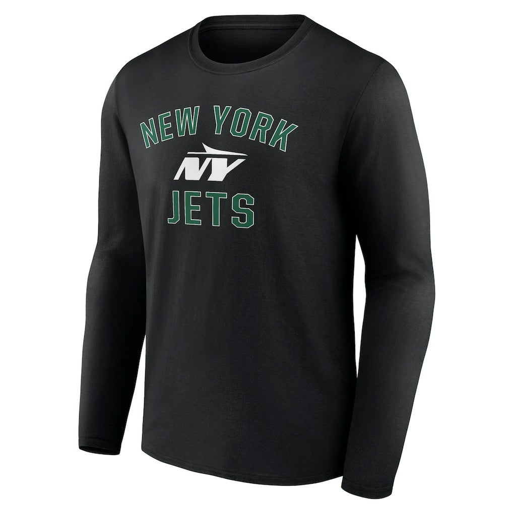 New York Jets Victory Arch Long Sleeve T-Shirt Black | NFL