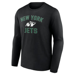 New York Jets Victory Arch Long Sleeve T-Shirt Black | NFL
