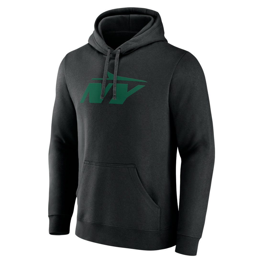 New York Jets Secondary Logo Pullover Hoodie Black | NFL