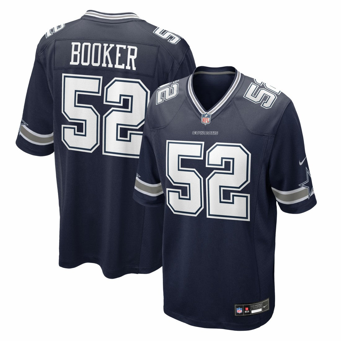 Tyler Booker Dallas Cowboys 2025 NFL Draft First Round Pick Game Jersey Navy | Nike for Sale