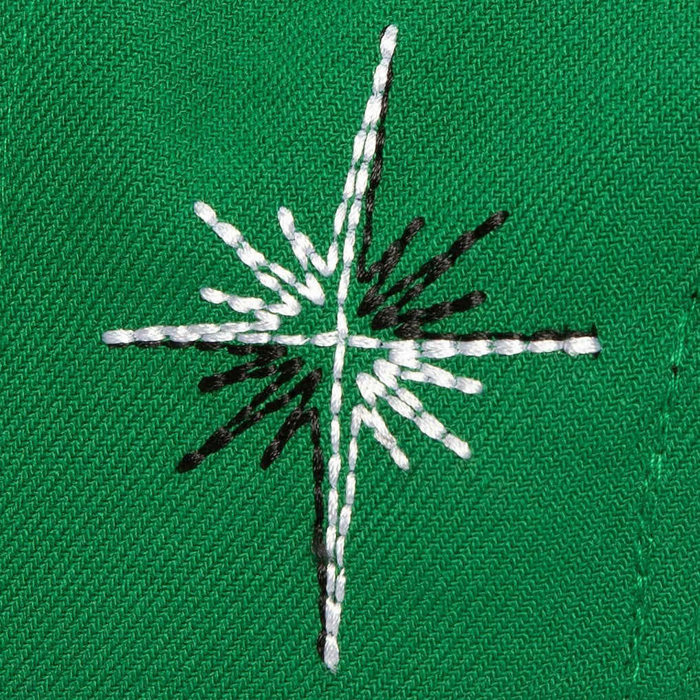 Boston Celtics Starlight Snapback Hat Kelly Green - NBA