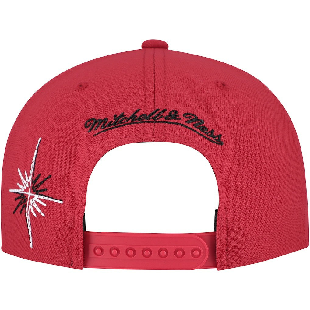 Chicago Bulls Starlight Snapback Hat Red - NBA