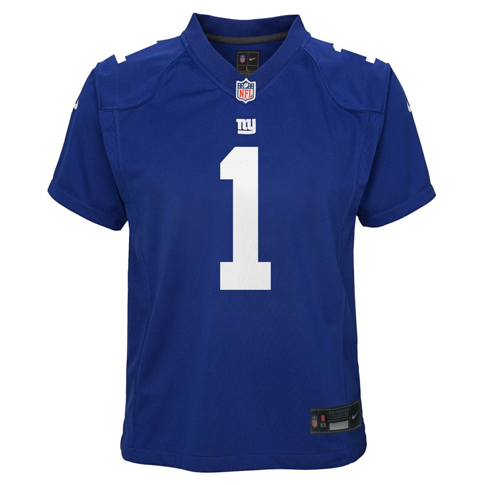 Malik Nabers New York Giants Youth Game Jersey Royal | Nike for Sale