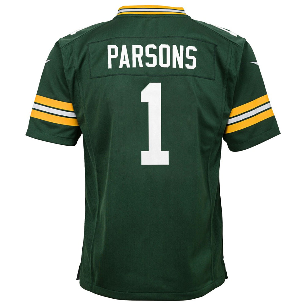 Micah Parsons Green Bay Packers Youth Game Player Jersey Green | Nike for Sale