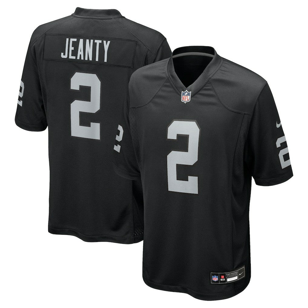 Ashton Jeanty Las Vegas Raiders Youth Game Jersey Black | Nike for Sale