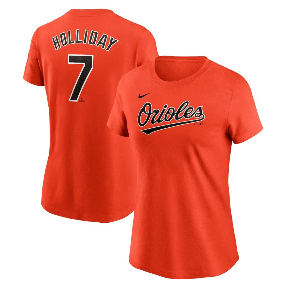 Jackson Holliday Baltimore Orioles Nike Women's Cooperstown Collection Fuse Name & Number T-Shirt - MLB