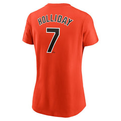 Jackson Holliday Baltimore Orioles Nike Women's Cooperstown Collection Fuse Name & Number T-Shirt - MLB
