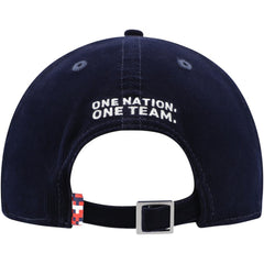 USMNT Unisex Snow Beach Corduroy Adjustable Hat Navy - FIFA World CUP