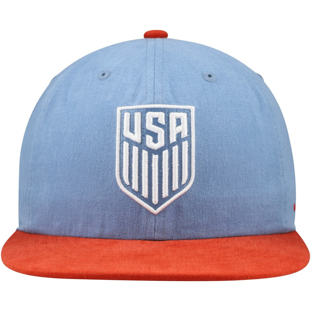 USMNT Unisex Swingman Adjustable Hat Light Blue/Red - FIFA World CUP
