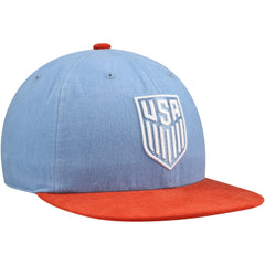 USMNT Unisex Swingman Adjustable Hat Light Blue/Red - FIFA World CUP