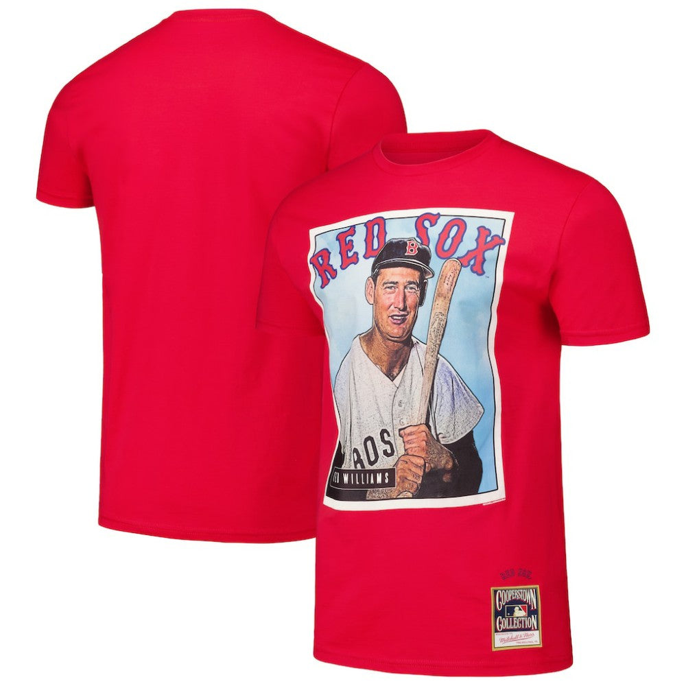 Ted Williams Boston Red Sox Mitchell & Ness Cooperstown Collection Collectors Connection T-Shirt - MLB