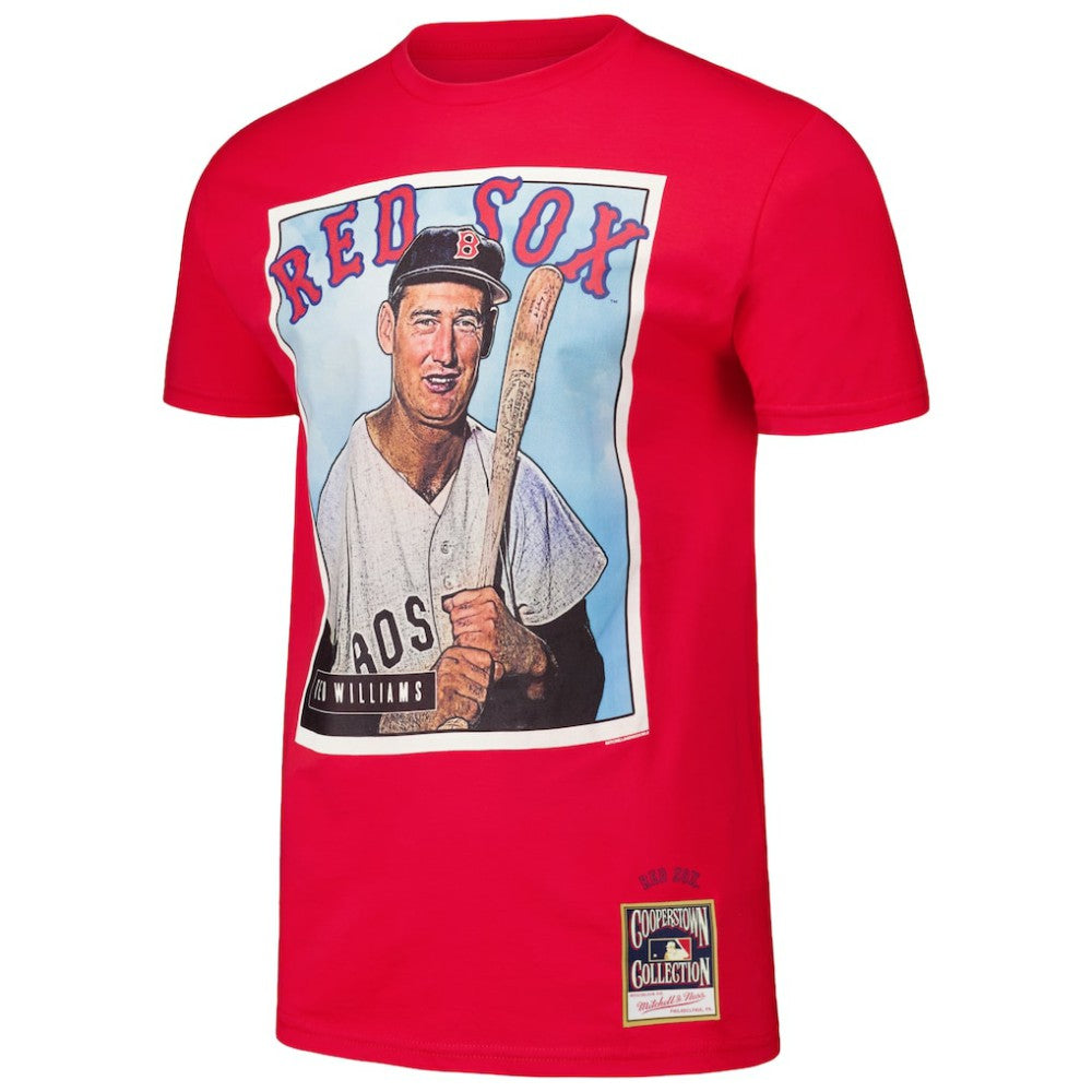 Ted Williams Boston Red Sox Mitchell & Ness Cooperstown Collection Collectors Connection T-Shirt - MLB