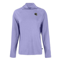 Baltimore Ravens Cutter & Buck Women's Coastline Epic Comfort Eco Recycled Funnel Neck Raglan Pullover Sweatshirt Lavender | NFL