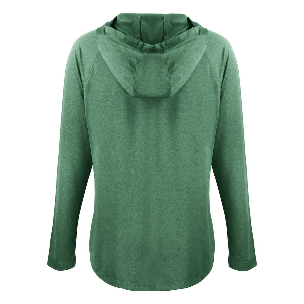 Philadelphia Eagles Cutter & Buck Women's Historic Coastline Epic Comfort Eco Recycled Raglan Pullover Hoodie Hunter Green | NFL