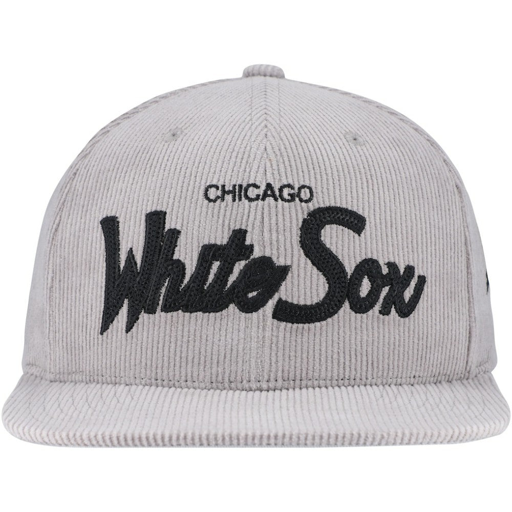 Mitchell & Ness  Chicago White Sox Male Adult Corduroy Snapback Hat - MLB