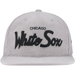 Mitchell & Ness  Chicago White Sox Male Adult Corduroy Snapback Hat - MLB