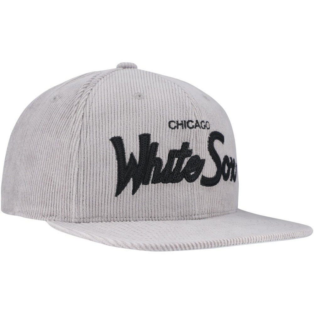 Mitchell & Ness  Chicago White Sox Male Adult Corduroy Snapback Hat - MLB