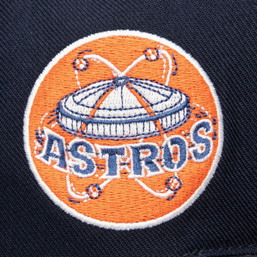Houston Astros Mitchell & Ness Double Up Snapback Hat - MLB