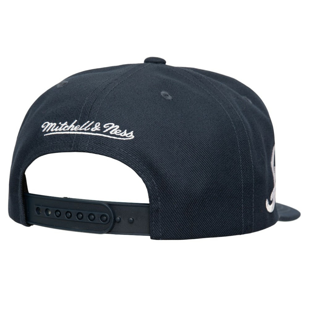 Atlanta Braves Mitchell & Ness Double Up Snapback Hat - MLB