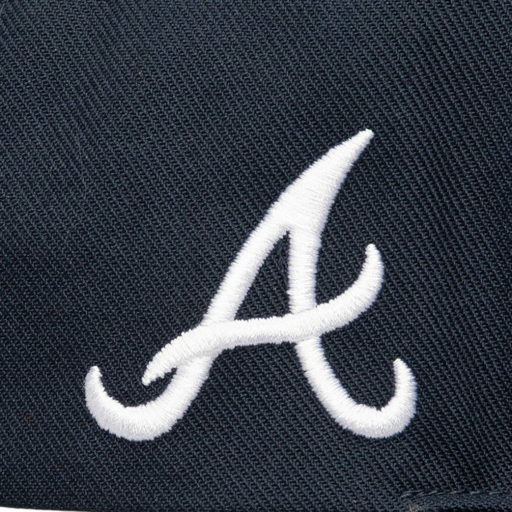 Atlanta Braves Mitchell & Ness Double Up Snapback Hat - MLB