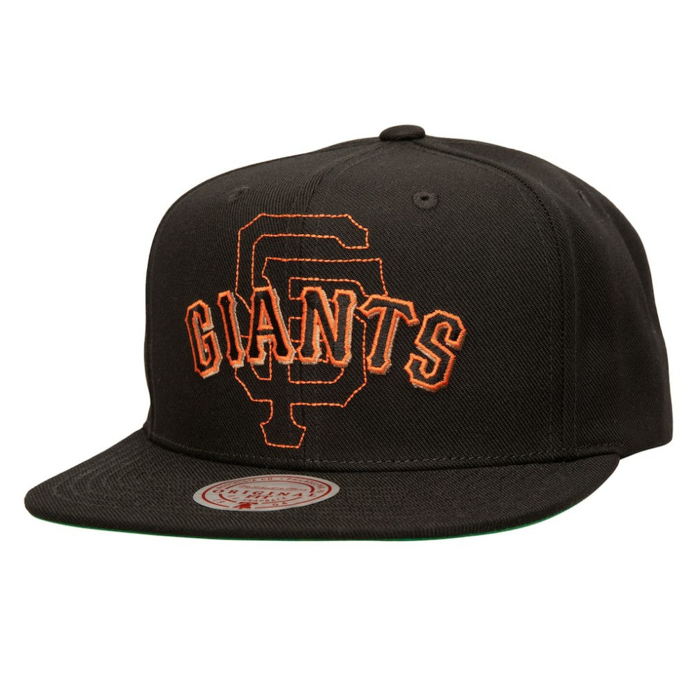 San Francisco Giants Mitchell & Ness Double Up Snapback Hat - MLB