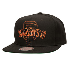 San Francisco Giants Mitchell & Ness Double Up Snapback Hat - MLB