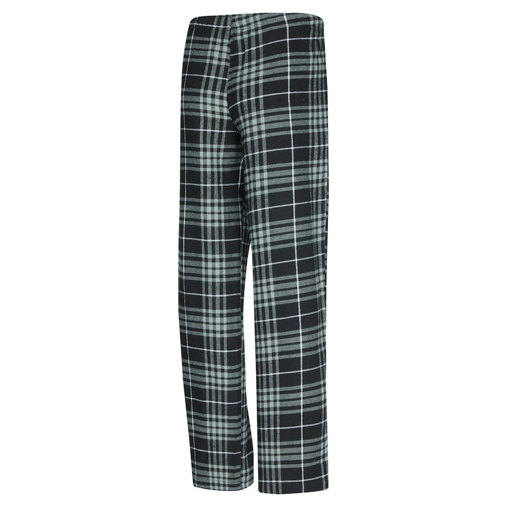Brooklyn Nets Concepts Sport Women's Vector Top & Flannel Pants Sleep Set Black/Gray - NBA