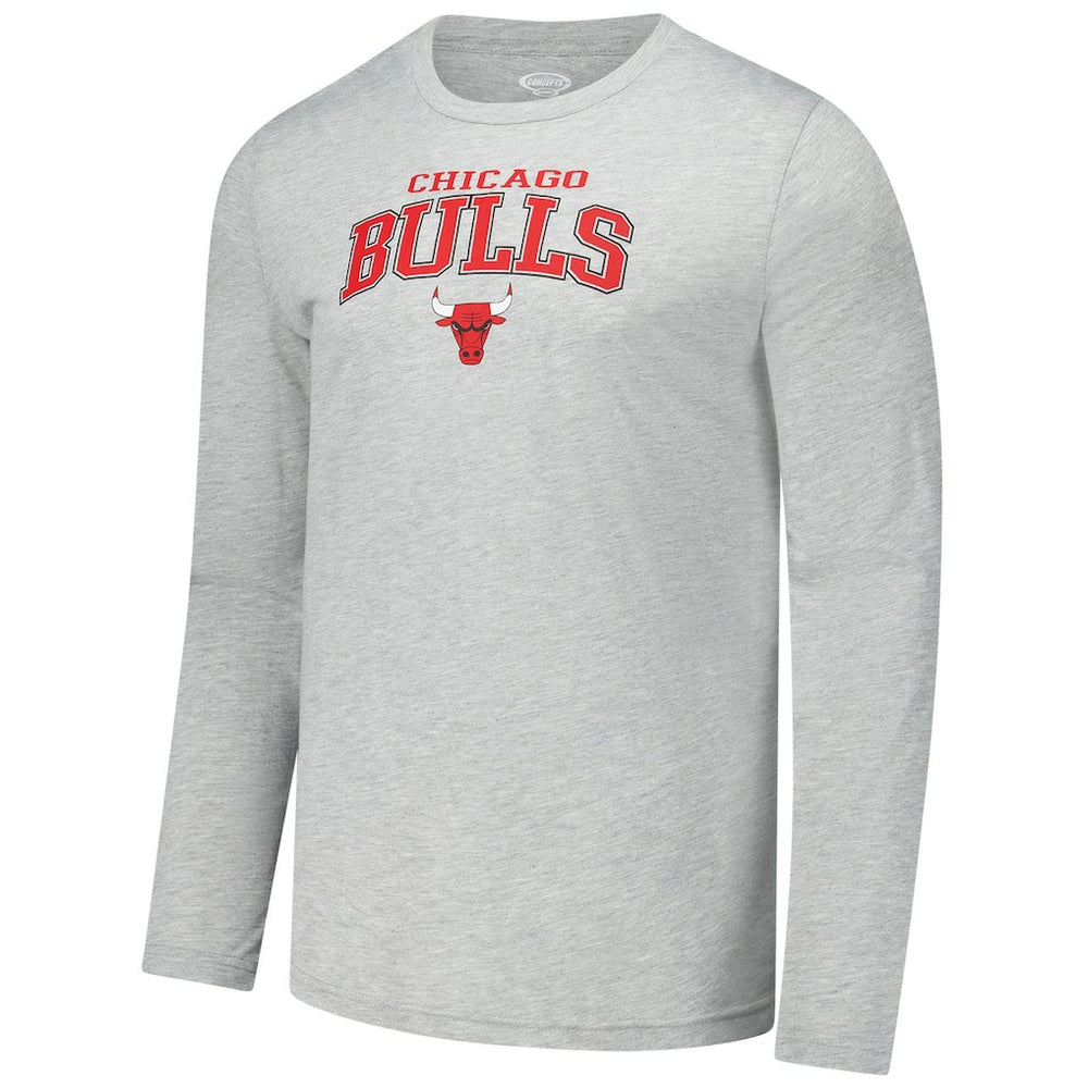 Chicago Bulls Concepts Sport Petition Long Sleeve Top and Plaid Pant Set Red - NBA
