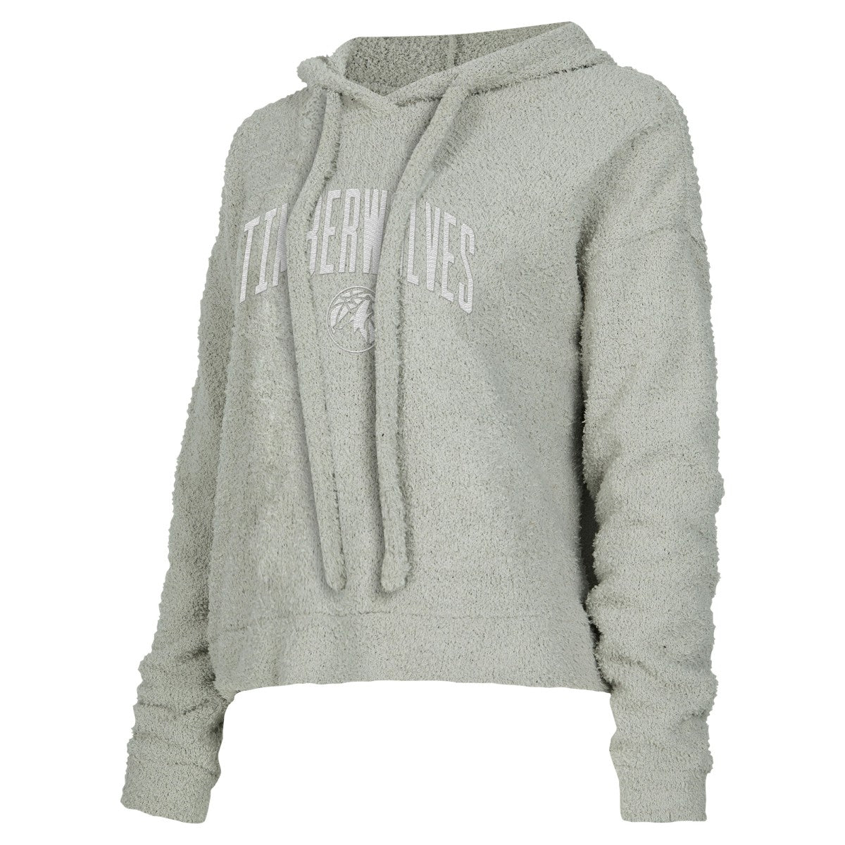 Minnesota Timberwolves Concepts Sport Women's Ventura Comfy Pullover Hoodie Gray - NBA