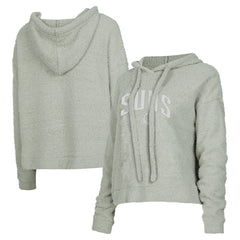 Phoenix Suns Concepts Sport Women's Ventura Comfy Pullover Hoodie Gray - NBA