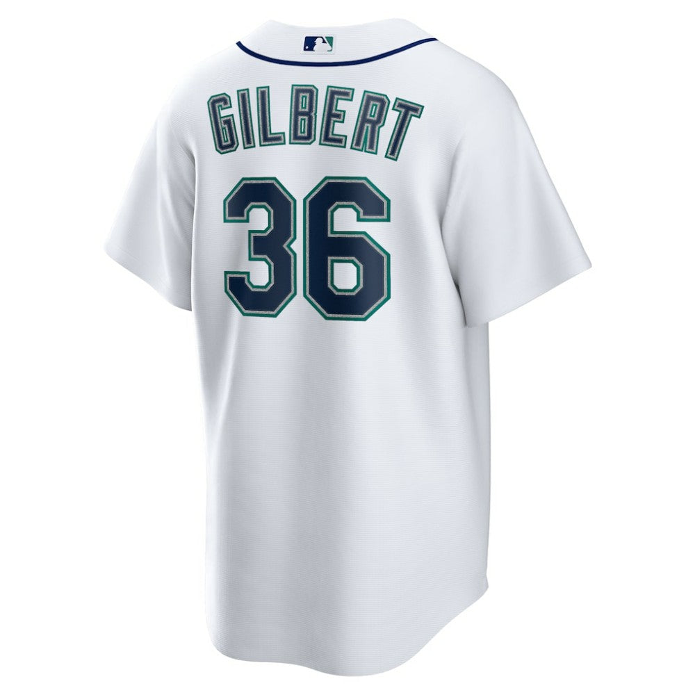 Logan Gilbert Seattle Mariners Nike Home Replica Jersey - MLB