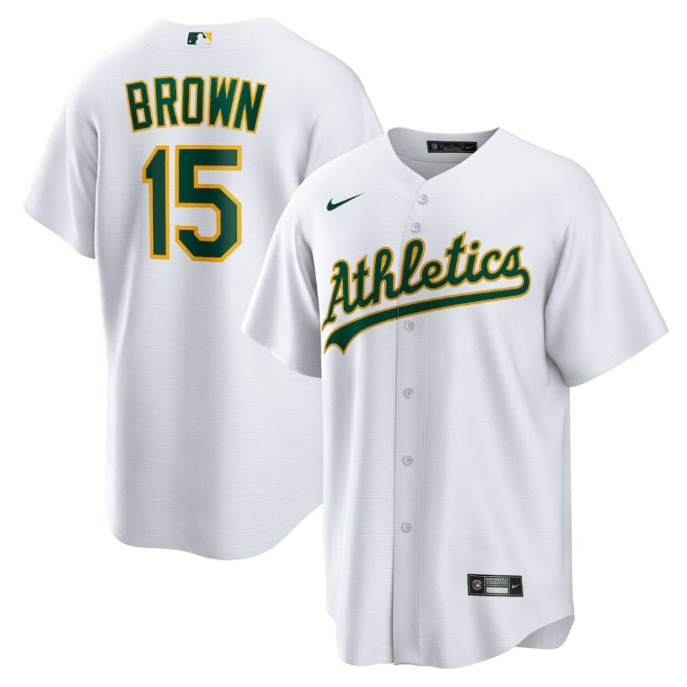 Seth Brown Athletics Nike Home Replica Jersey - MLB