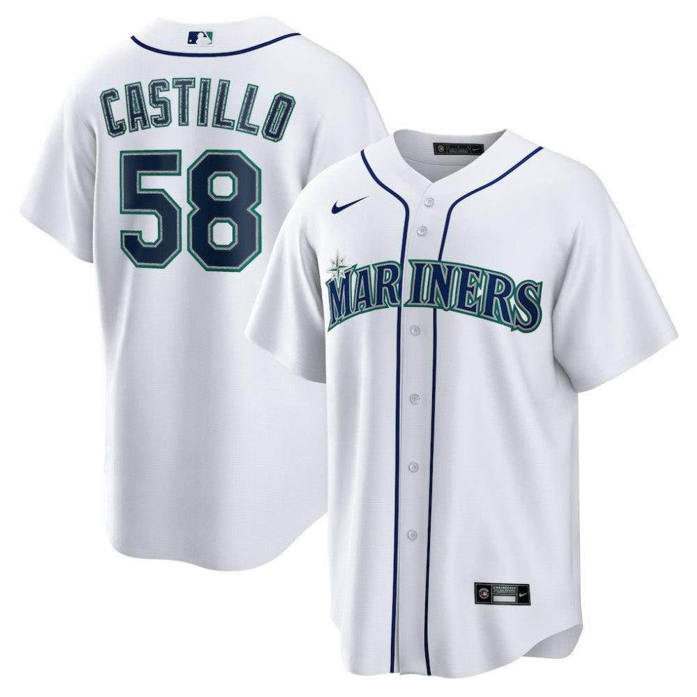 Luis Castillo Seattle Mariners Nike Home Replica Jersey - MLB