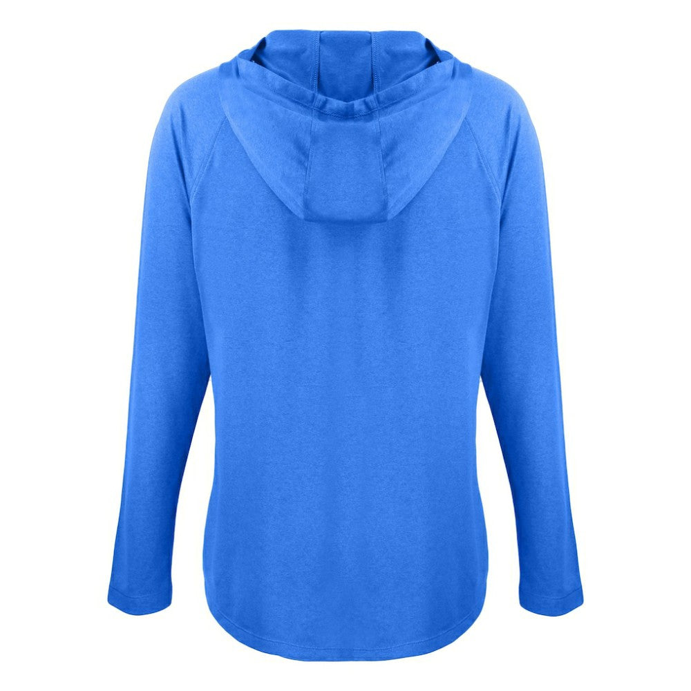 Los Angeles Dodgers Cutter & Buck Women's Cooperstown Collection Coastline Epic Comfort Eco Recycled Hoodie Raglan Long Sleeve T-Shirt - MLB