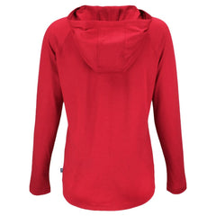 Texas Rangers Cutter & Buck Women's  Coastline Epic Comfort Eco Recycled Hoodie Raglan Long Sleeve T-Shirt - MLB