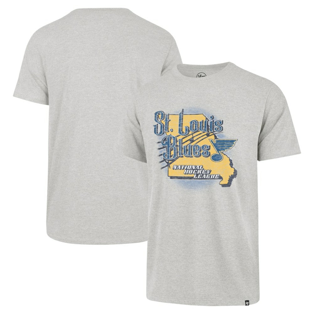 St. Louis Blues '47 Regional Localized Franklin T-Shirt - Gray - NHL