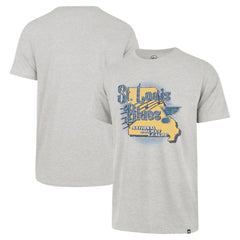 St. Louis Blues '47 Regional Localized Franklin T-Shirt - Gray - NHL