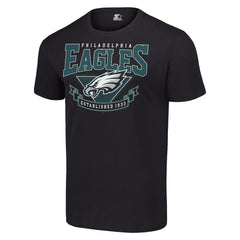 Philadelphia Eagles Starter 80s Inspired Team Logo T-Shirt Black | NFL