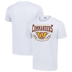 Washington Commanders Starter 80s Inspired Team Logo T-Shirt White | NFL