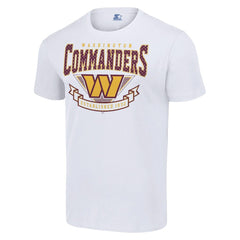 Washington Commanders Starter 80s Inspired Team Logo T-Shirt White | NFL