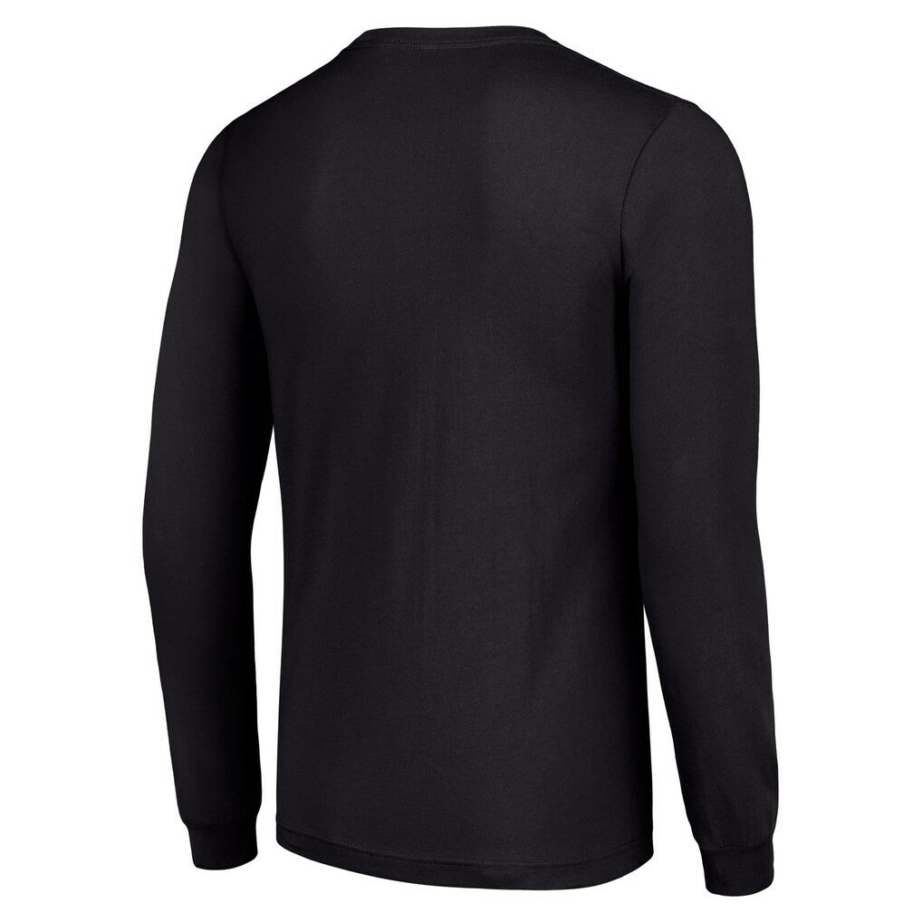 Green Bay Packers Starter '80s Inspired Team Logo Long Sleeve T-Shirt Black | NFL