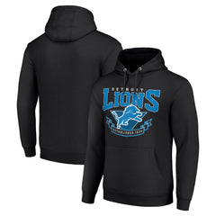 Detroit Lions Starter ‘80s Inspired Pullover Hoodie Black | NFL