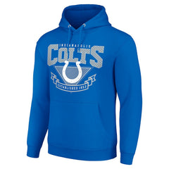 Indianapolis Colts Starter ‘80s Inspired Pullover Hoodie Royal | NFL