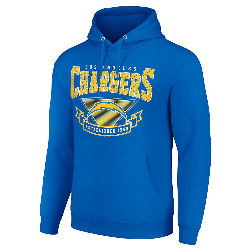 Los Angeles Chargers Starter ‘80s Inspired Pullover Hoodie Royal | NFL
