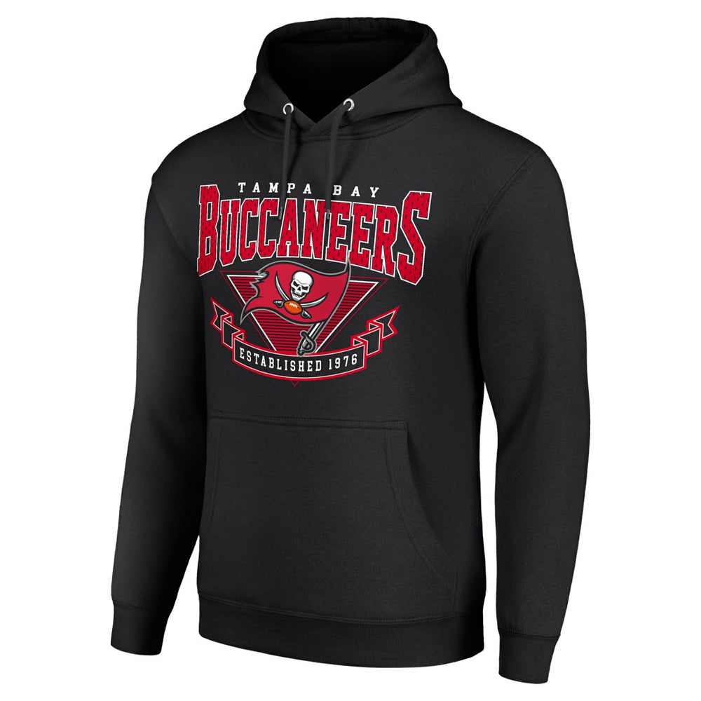 Tampa Bay Buccaneers Starter ‘80s Inspired Pullover Hoodie Black | NFL