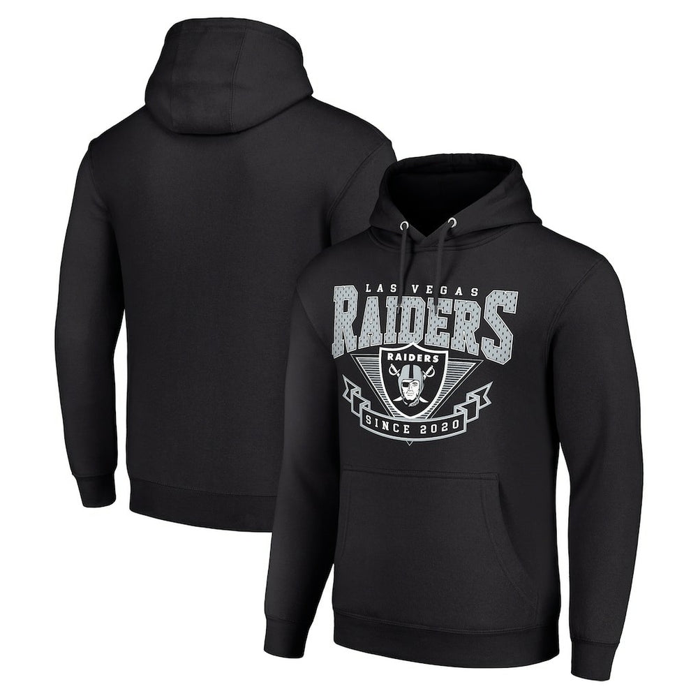 Las Vegas Raiders Starter ‘80s Inspired Pullover Hoodie Black | NFL