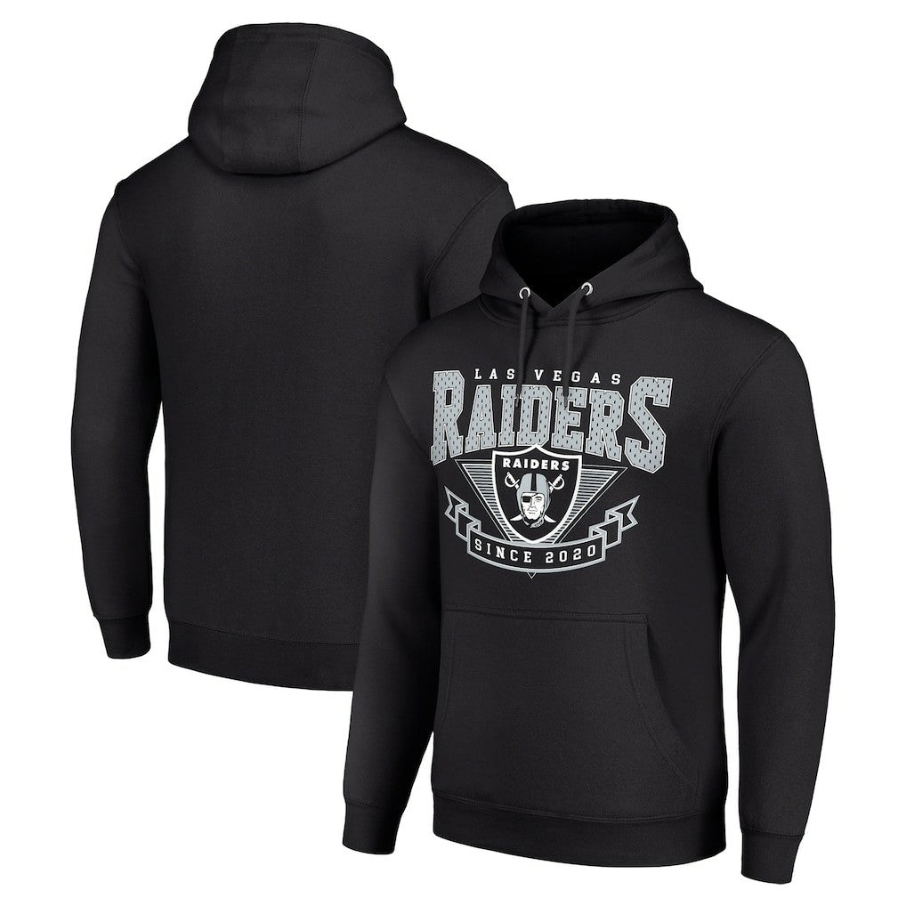 Las Vegas Raiders Starter ‘80s Inspired Pullover Hoodie Black | NFL